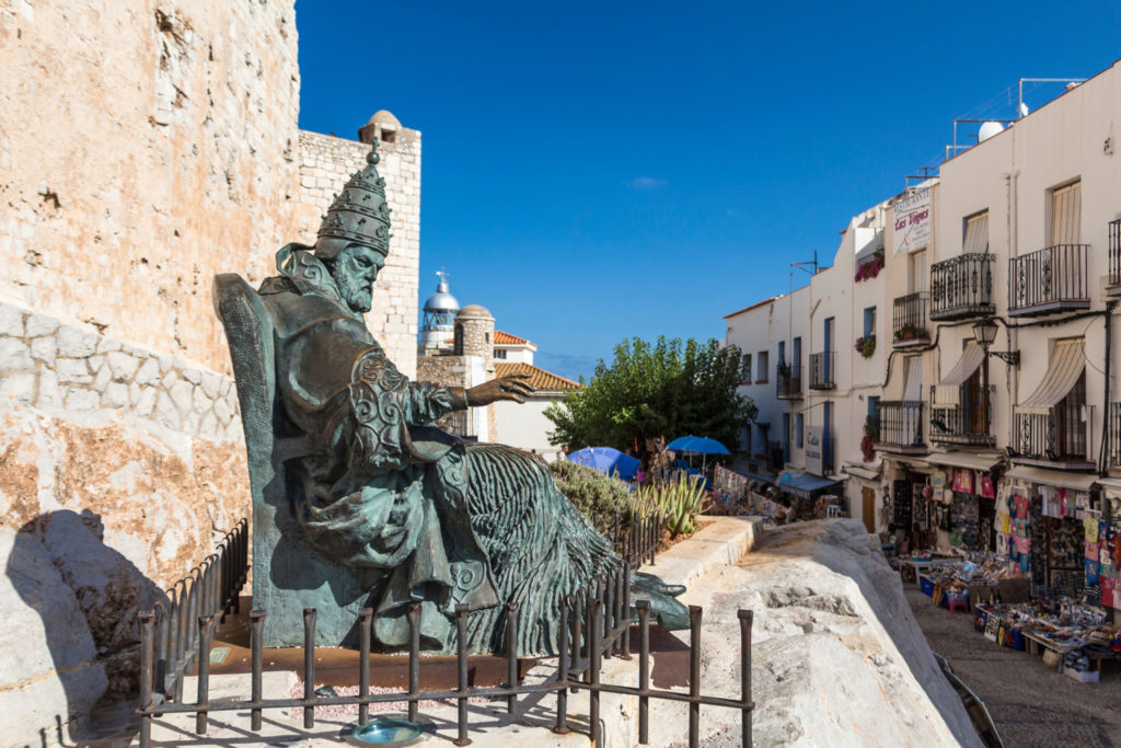 Peniscola in summer, Spain